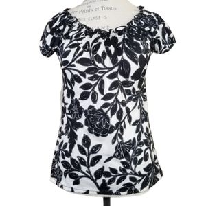 CAROL ROSE FLORAL PRINT BLOUSE